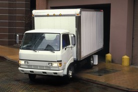 a local delivery truck